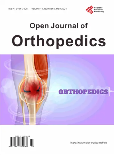 Open Journal Of Orthopedics