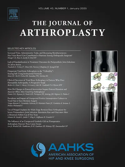 Journal Of Arthroplasty