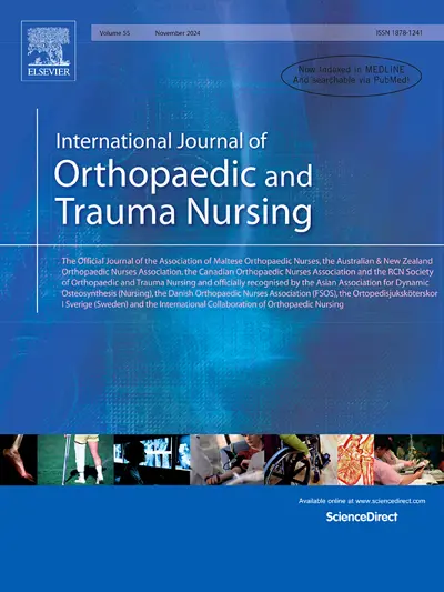 International Journal Of Orthopaedic And Trauma Nursing